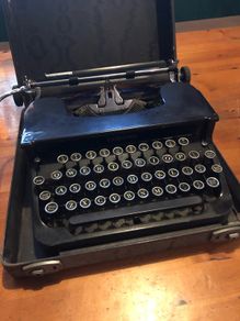 typewriter corona