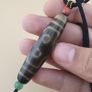 Vintage 7 Eyes Himalayan Tibetan Agate Dzi Bead Amulet Image 5