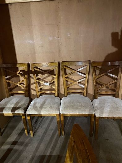 Solid Oak Kitchen Chairs