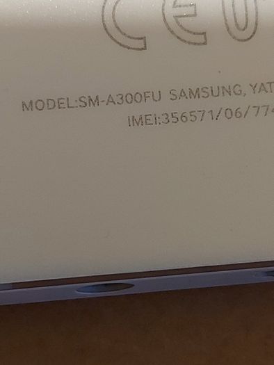 Samsung Galaxy A3 Mobile Phone, Model SM-A300FU, 16GB, Vodafone network, in excellent condition