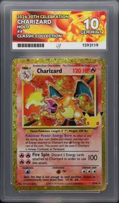 Graded Charizard 30C 4/102 - ACE 10 Gem Mint - Tracked Shipping Included