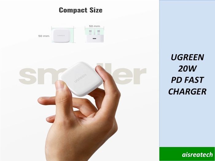Ugreen 20w Pd Fast Charge Type-c Adapter Plug Iphone 12 iPhone 13 Charger
