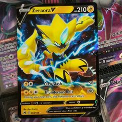 Zeraora V ! Ultra Rare ! from Crown Zenith Set ! 2023 ! Pokemon Card !