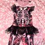 Skeleton costume 5-6 yrs Image 2