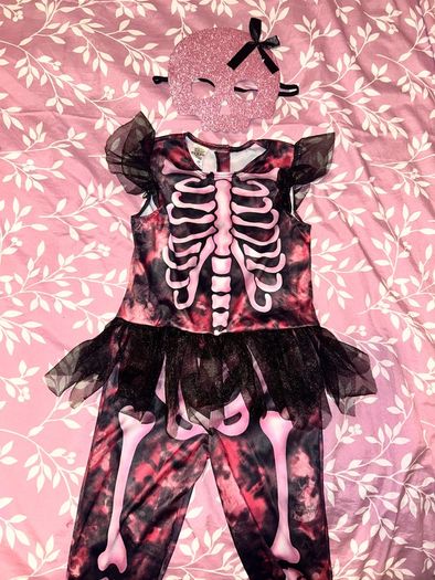 Skeloton costume 5-6