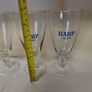 3 x old vintage harp glasses,hard to come by, collectors items ,good condition  ,see pictures for condition ,,buyer collects,,harp symbol faded in one or two glasses ,,, nice in any home bar deco,, Image 3