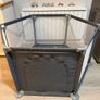 Babylo Hexagonal Playpen with Zip Door - Grey Image 6