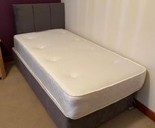 Bed & Mattress & Head Board
