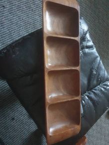 Acacta Wood .Hand made 21 x6 ins