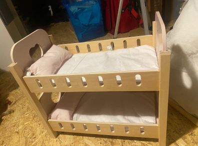 dolls bunk beds