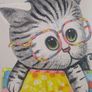 painting Cat in the mug Image 2