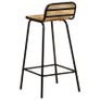 Bar Chairs 4 pcs Solid Mango Wood Image 3
