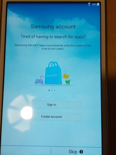 Samsung Galaxy Tab 4, White, 7 inch, 8GB, in excellent condition