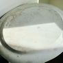 Huge Victorian Ironstone Rosebuds Platter 54cm Antique Blue White Image 4