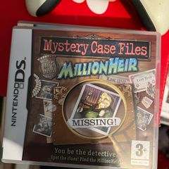 Mystery Case Files Millionheir Nintendo DS