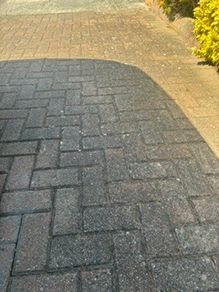 Cobble driveway