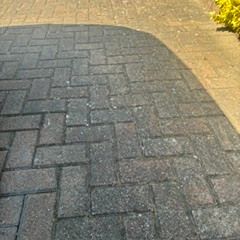 Cobble driveway