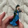 Papo 2005 Medieval Queen Figure Cake Topper Princess Renaissance Used Please look at the pictures Image 4