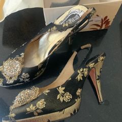 Belen Donate ladies designer sling back heels