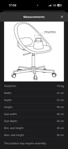 swivel chair Loberget