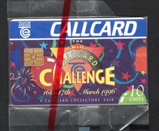1997 Ireland 10 unit 2nd Big Challenge Callcard (Special) fair in 1997 with proceeds from the sale of this card went to the Richmond Brain Research Foundation and the National Council for the Blind charities (ODS2) Call Card Mint in Packaging. Telecom Eir
