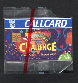 1997 Ireland 10 unit 2nd Big Challenge Callcard (Special) fair in 1997 with proceeds from the sale of this card went to the Richmond Brain Research Foundation and the National Council for the Blind charities (ODS2) Call Card Mint in Packaging. Telecom Eir