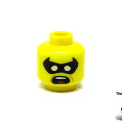 Lego Superheroes Robin Error Prototype Test Print Colour Yellow Head Extremely Rare Rare And Hard To Find