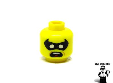 Lego Superheroes Robin Error Prototype Test Print Colour Yellow Head Extremely Rare Rare And Hard To Find