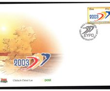 2003 Ireland European Year of People with Disabilities Commemorative Stamp An Post First Day Cover (FDC)