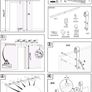 6ft Sliding Barn Door Hardware Kit Track Rail System for Wooden Door 183cm Image 7