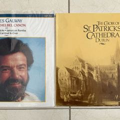 James Galway and St Patrick's Cathedral choir vinyl