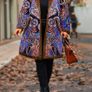 Free Postage! BNWT Boho Style Coat with a Hood & Soft Fur on the inside size 20 Image 4