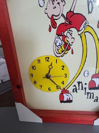 Clock picture frame