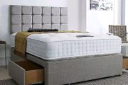 Divan Double &amp; King Size Bed Frame With Mattress