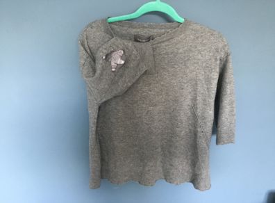 Zadig voltaire cashmere short sleeve jumper