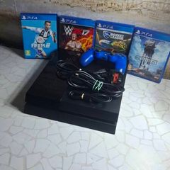 Sony PlayStation 4 500 GB PS4 Console CUH-1003A Black w/Controller & Cords & box