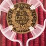 Vatican 1866 5 Lire Gold Coin Ultra Rare Low Mintage 3230!! Image 3