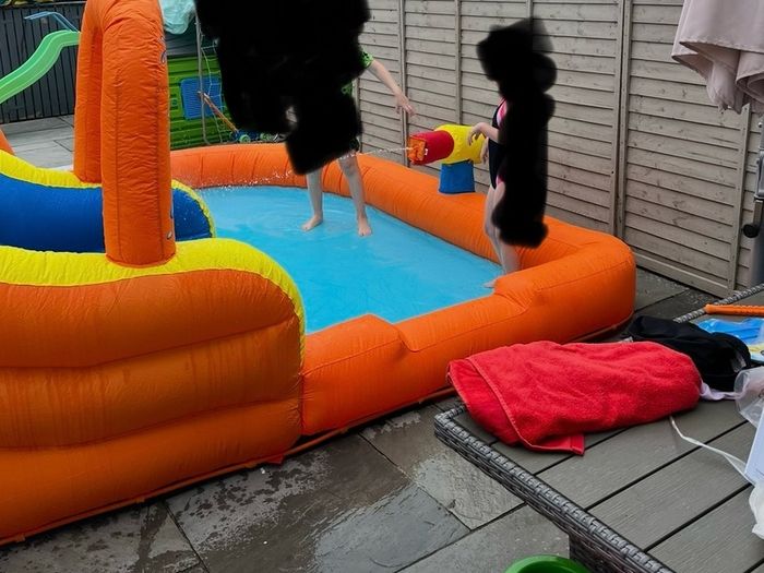 water slide