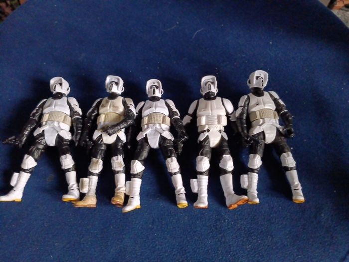 Star Wars Biker Scout Squad!