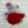 Mini Teddy Bear Love You Koochie Valentine approx. 14 cm. Please see photos Image 10