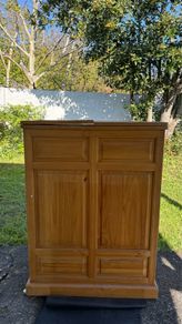 Foldable solid wooden bar