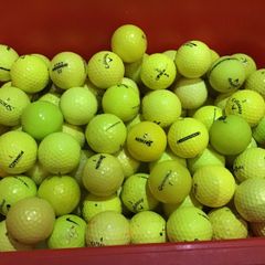 yellow golf balls