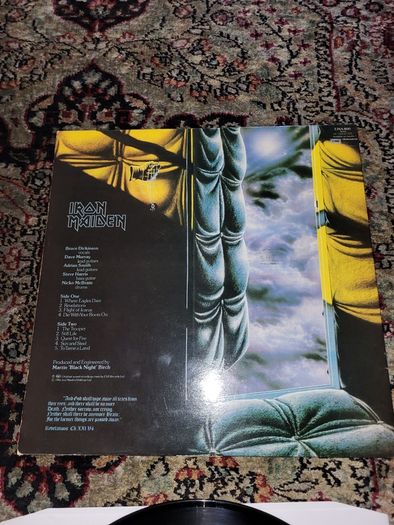 Iron Maiden: Piece Of Mind Irish pressing