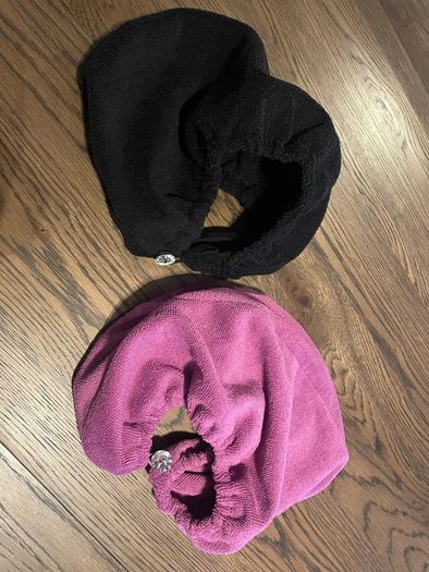 Hair towel wrap quick dry hair turban towel microfibre drying hat cup