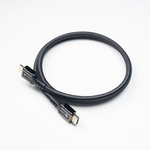 iVanky 2M HDMI 2.1 UHD/3D 8K (7680x4320@60Hz) 48Gbps Zinc Alloy Luxury (Limited Edition) Model Nylon Braided/Gold-Plated Cable (Brand New/Warranty)
