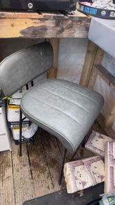 bespoke leather bar stool