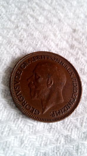 1936 English Farthing.