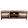 TV Cabinet Solid Acacia Wood 120x35x40 cm Image 4