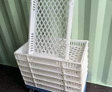 Used Confectionery Trays with Dollies