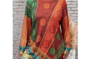 Boho Style Tunic Top size 20